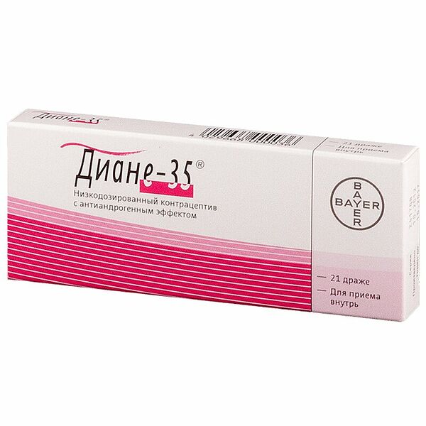 Диане-35 таблетки 21 шт