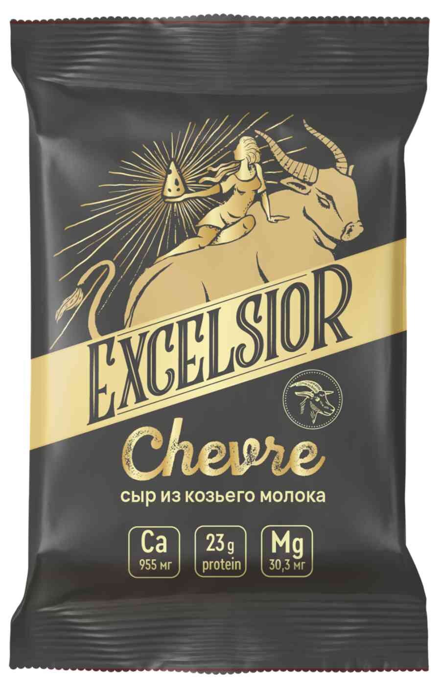 

Сыр полутвердый Excelsior Chevre из козьего молока 50% 180 г
