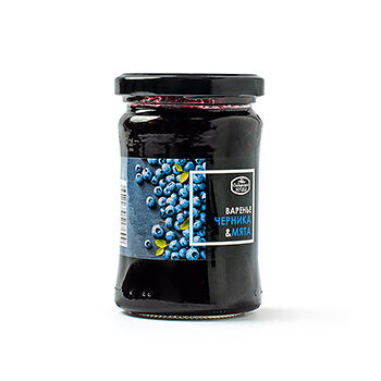 Варенье Сибирская ягода черника & мята