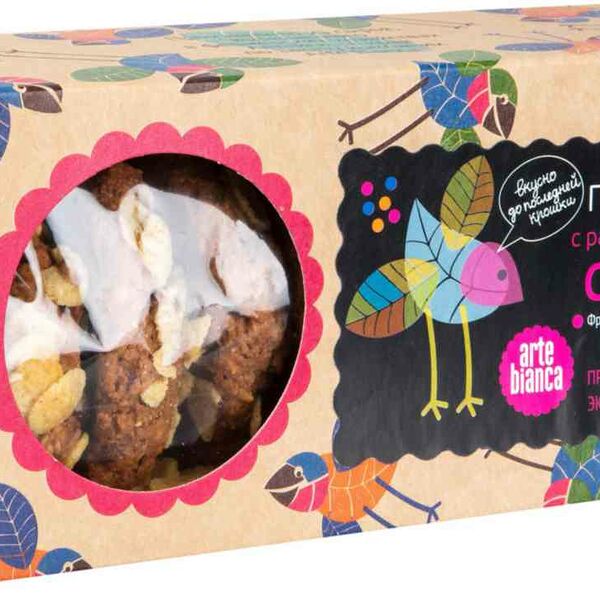 Печенье сдобное Arte Bianca Сила Алтая с растительным протеином на фруктозе