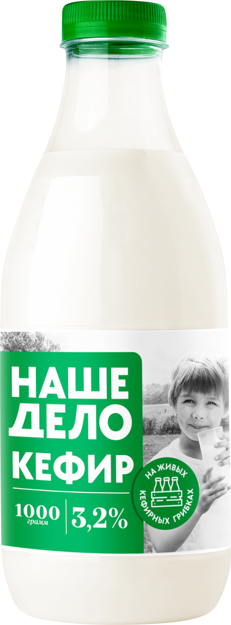 

Кефир Наше дело 3,2%, без змж, 1 кг