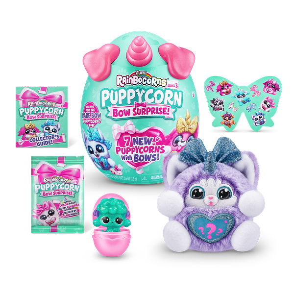 Набор игровой Rainbocorns сюрприз в яйце Puppycorn Bow Surprise 9269