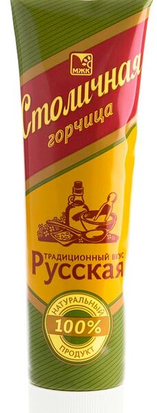 Горчица МЖК Столичная Русская 100г