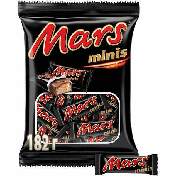 Батончик Mars Minis 182г