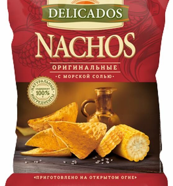 Начос кукурузные Delicados оригинальные 150г