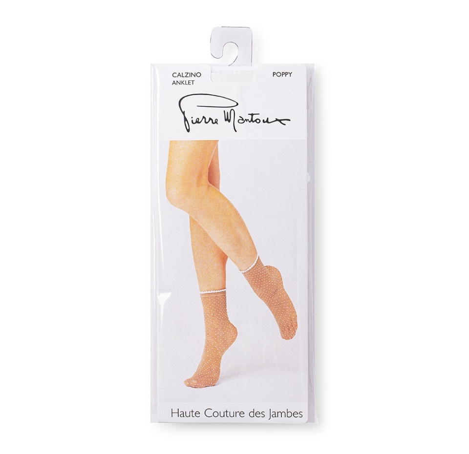 

Носки Pierre mantoux calzino poppy цвет1000 Bianco, 20 den размер One Size, Италия