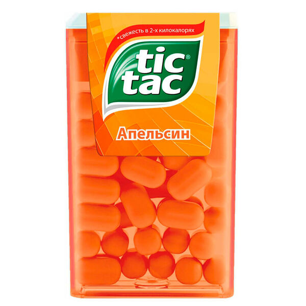 Драже тик так 16г апельсин