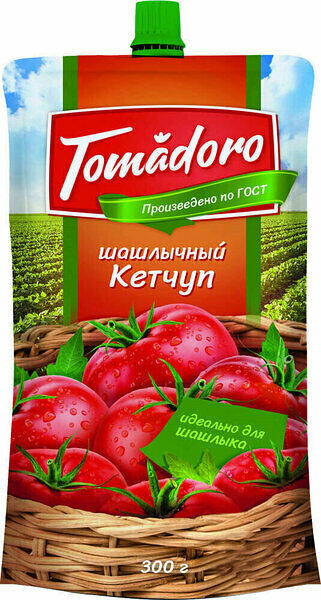 Кетчуп Круглое лето Tomadoro Шашлычный