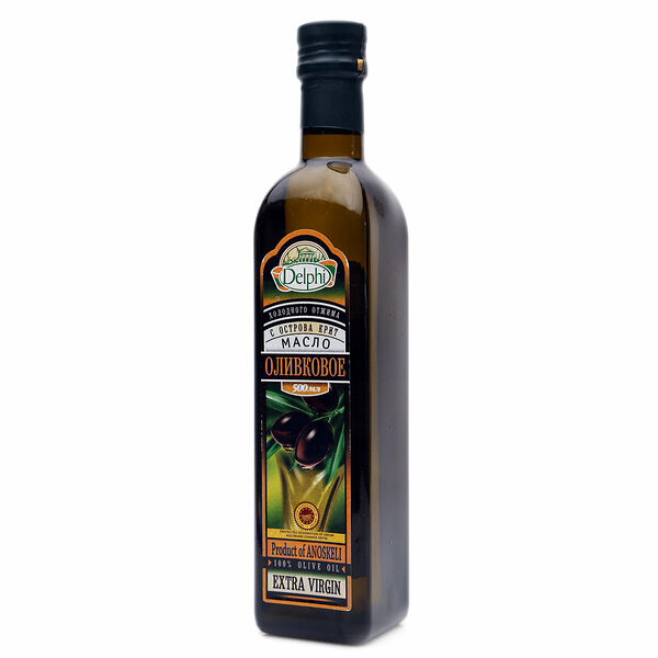Оливковое масло с острова крит ТМ Delphi  (Делфи)