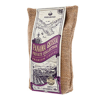 Кофе в зернах Peregrano Panama Geisha Private Collection 200г в мешочке Россия