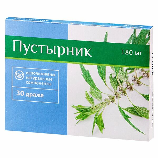 Пустырник 30 шт драже