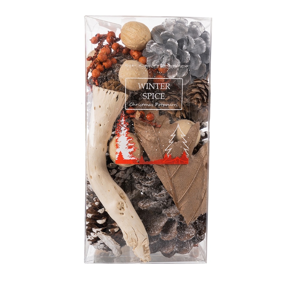 

Декор для ёлки шишки Edelman в коробке, в ассортименте, 10х10х20 см