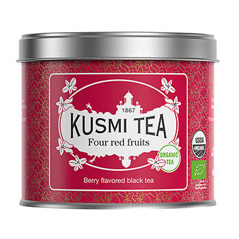 Чай черный Kusmi Tea Organic Four red fruits
