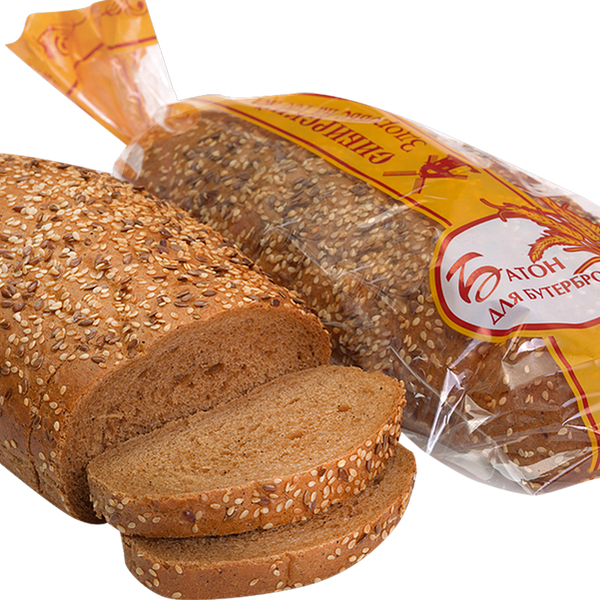 Хлеб Славянский Сибирский хлеб новый нарезка