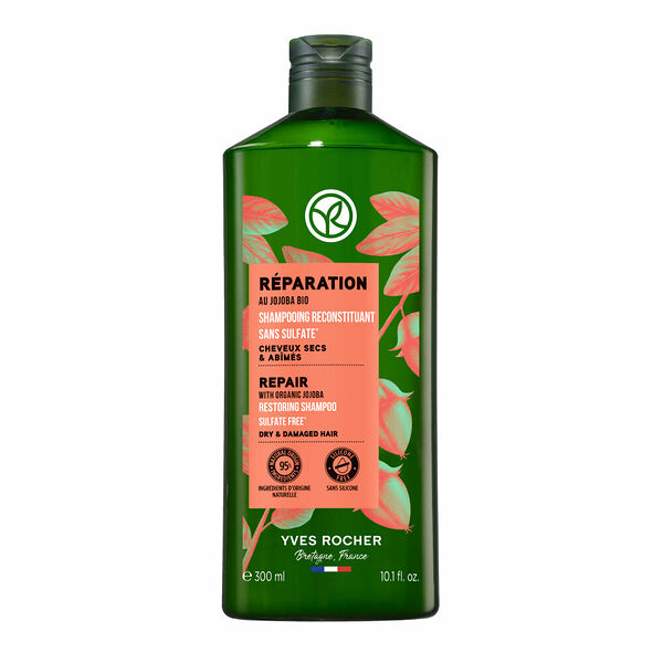 Шампунь для волос Yves Rocher Восстановление с маслом жожоба