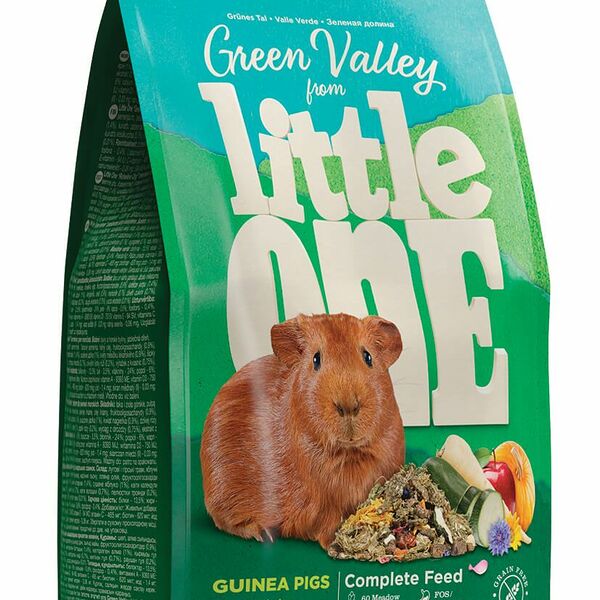 Little One Зеленая Долина корм для морских свинок Травы 750 г