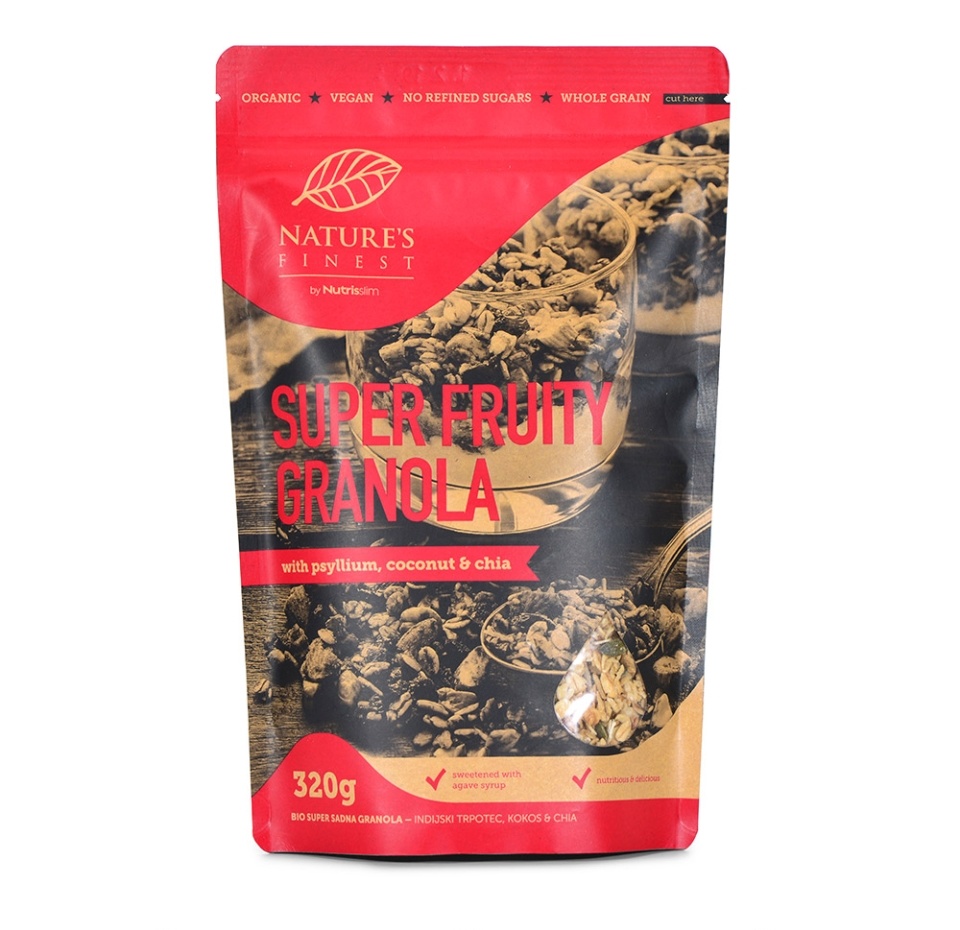 

Гранола с фруктами, кокосом и тыквенными семечками Nature's Finest SuperFruity