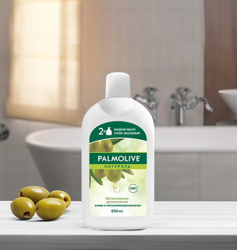 

Мыло жидкое Palmolive Интенсивное увлажнение олива увлажняющее молочко 650 мл