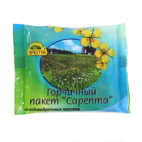 Горчичник Сарепта пакет 20 шт