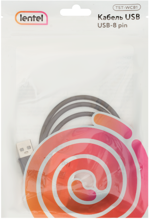 

Кабель LENTEL USB-8 pin