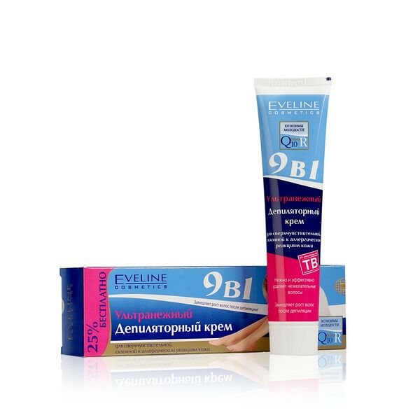 Крем для депиляции Eveline 125 мл 9 в 1