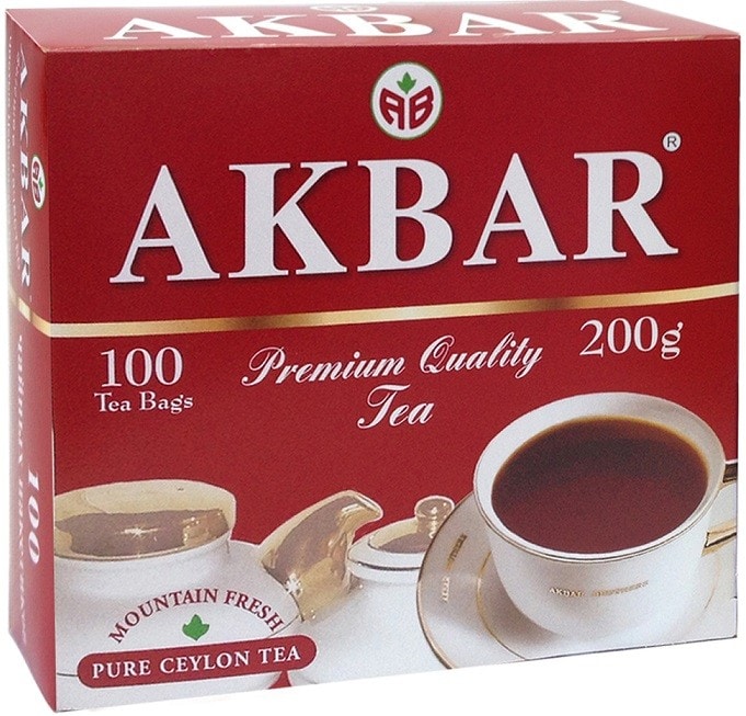 

Чай черный цейлонский Akbar Mountain Fresh 100 шт. х 2 г