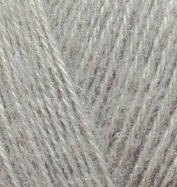 Пряжа ALIZE 'Angora Gold' 100гр. 550м (80%акр, 20%шерсть) ТУ(652 пепельный)