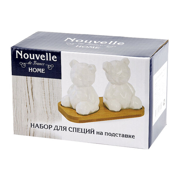 Набор для специй Nouvelle Home мишки, 2 предмета