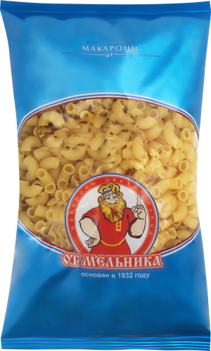 

Макароны ОТ МЕЛЬНИКА Рожок рифленый высший сорт