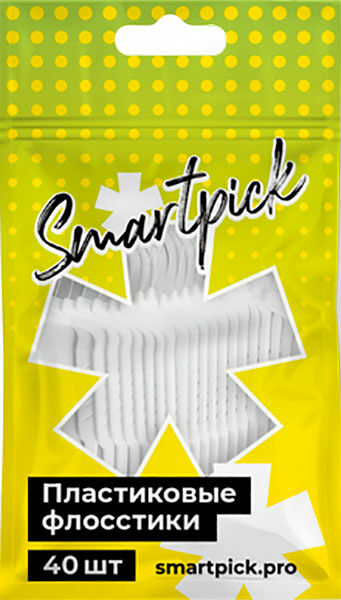 Флосстики для зубов Smartpick пластиковые уход за зубами