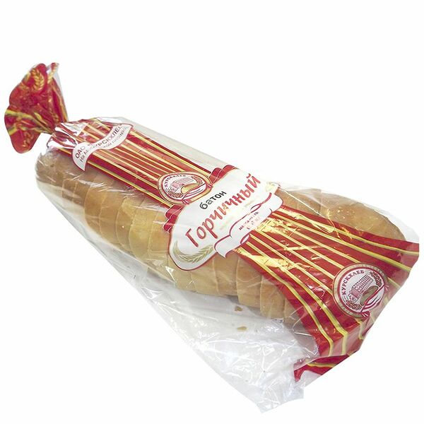 Батон Курскхлеб Горчичный нарезка, 400г