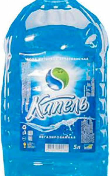 Вода питьевая артезианская йодированная ТМ Капель