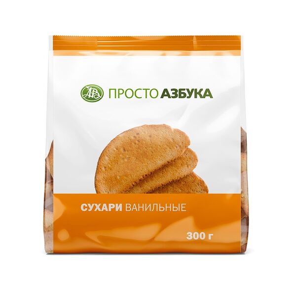 Сухари Просто Азбука ванильные