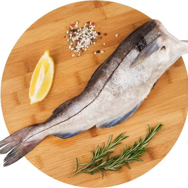 Пикша замороженная, тушка без головы