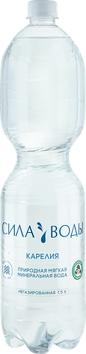 Вода минеральная природная СИЛА ВОДЫ Карелия негазированная 1.5 л