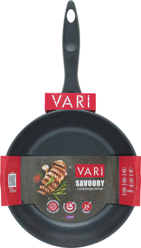 

Сковорода VARI Savoury 24см, антипригарное покрытие, литой алюминий, Арт. LS30124
