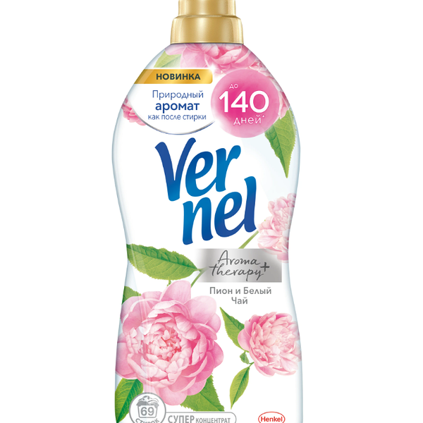 Кондиционер для белья VERNEL Aromatherapy+ Пион и белый чай