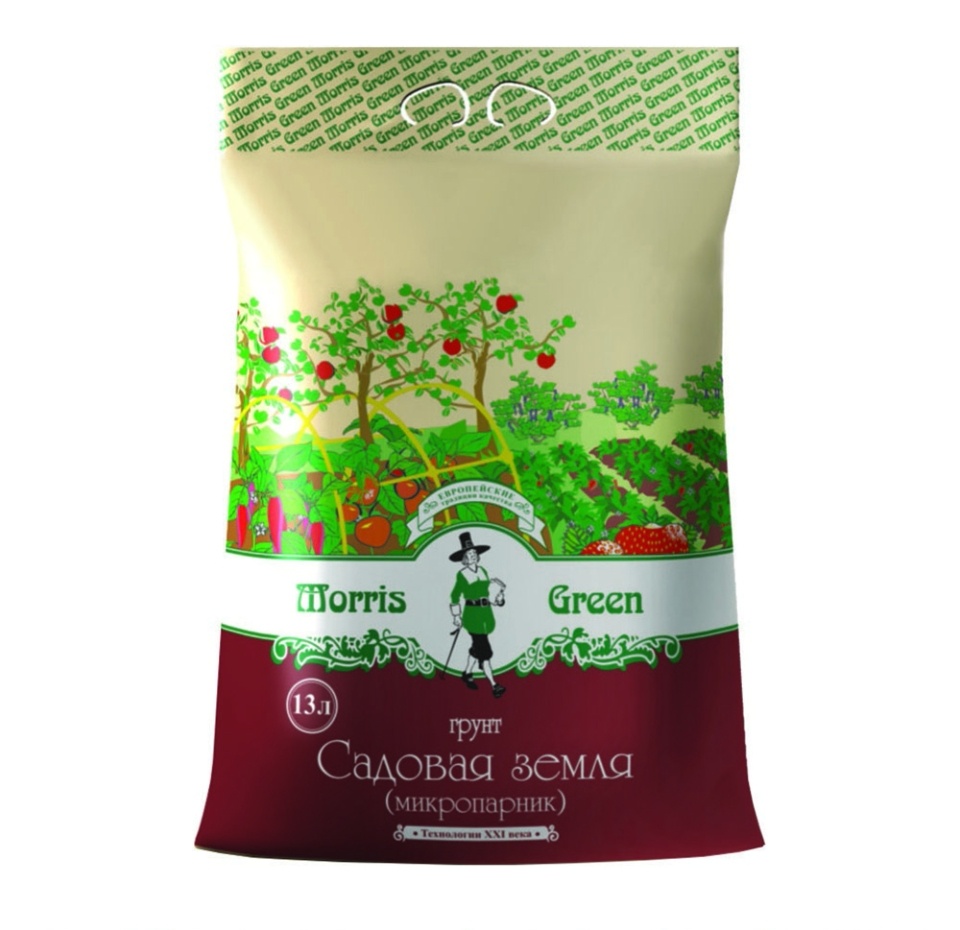 

Грунт садовая земля микропарник ТМ Morris green (Моррис гриин) 13л