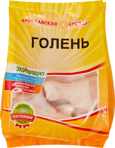 

Голень куриная Ярославский Бройлер охлажденная, вес до 1.3 кг
