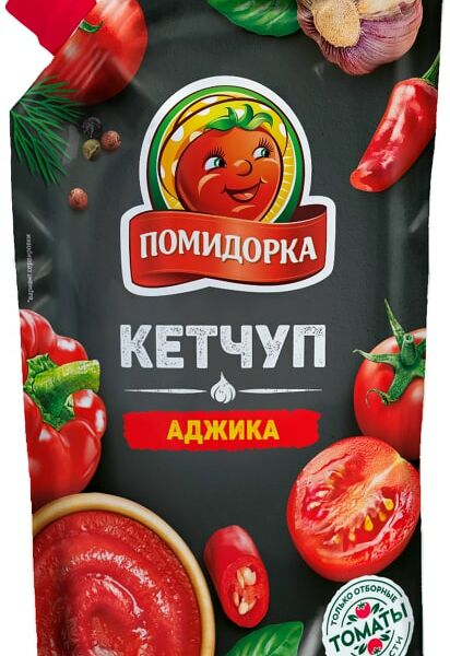 Кетчуп Помидорка Аджика 350г