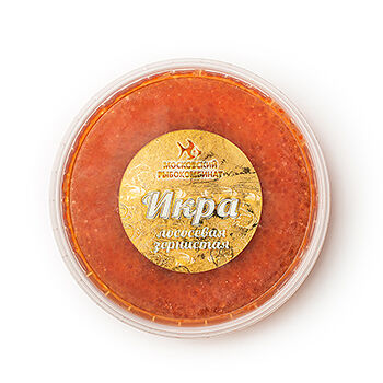 Икра лососевая горбуши зернистая, Россия
