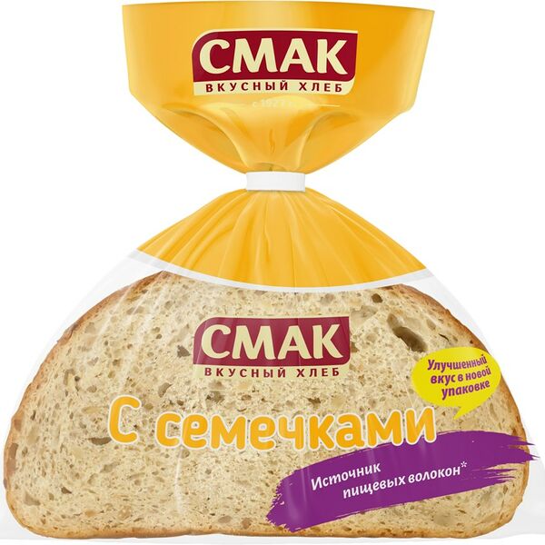 Смак Хлеб с семечками 0,3кг