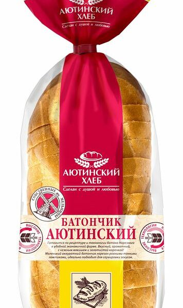 Батончик Аютинский хлеб в нарезке 200г