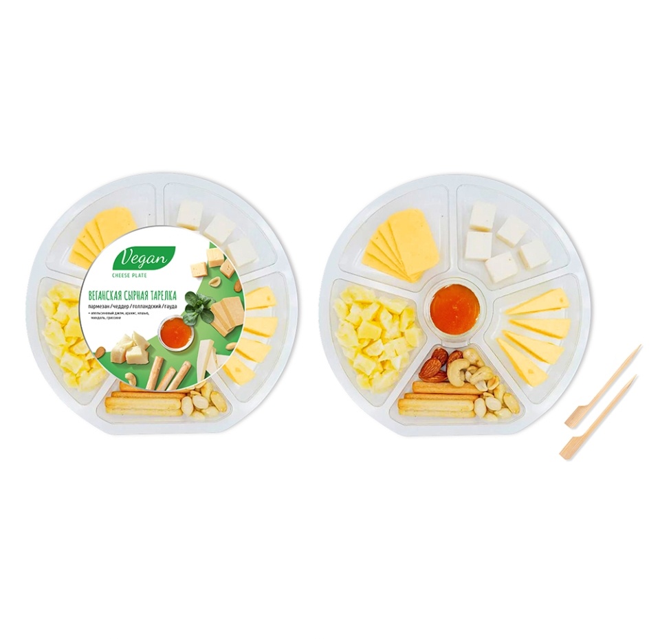 

Сырная тарелка Vegan cheese plate Веганская 185 г