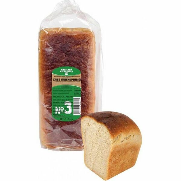Хлеб Ижевский Хлебозавод №3 пшеничный 500г