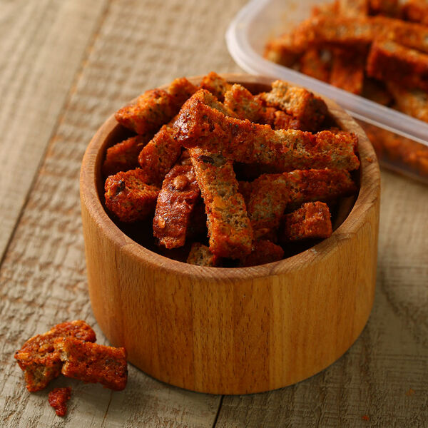 Сухарики цельнозерновые с копченой паприкой МясновЪ Пекарня