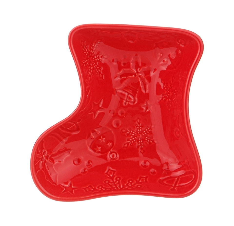 

Набор сервировочный Lefard celebration сапог красный, 3шт, Китай