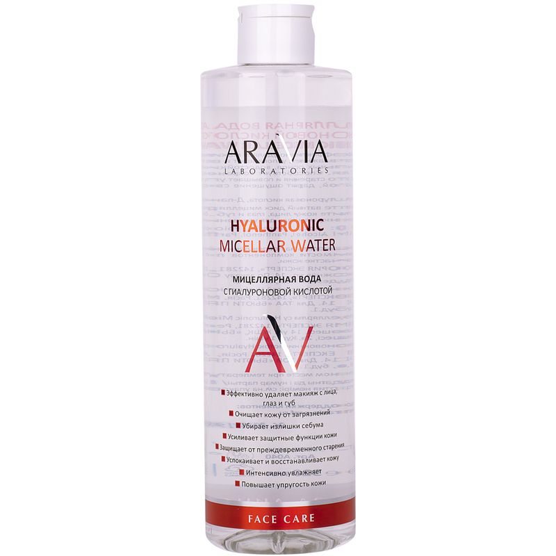 

Мицеллярная вода Aravia Laboratories Hyaluronic Micellar Water с гиалуроновой кислотой 520 мл