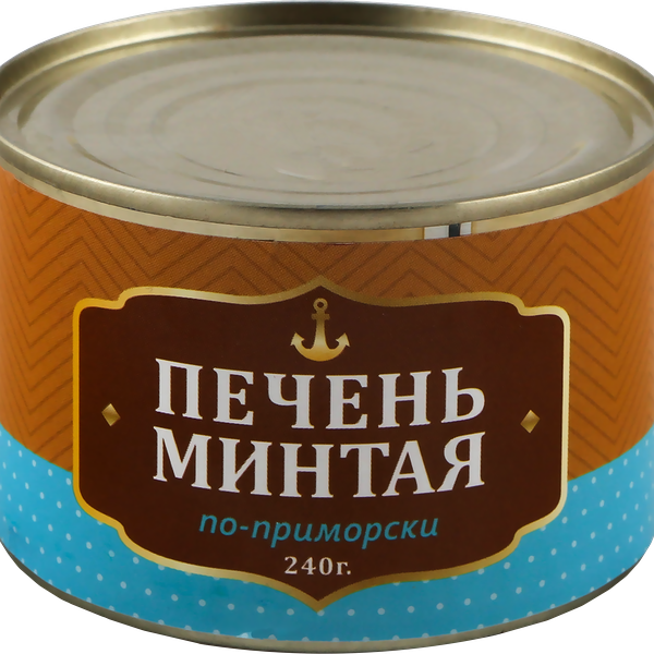 Печень минтая Южморрыбфлот По-приморски 240 г