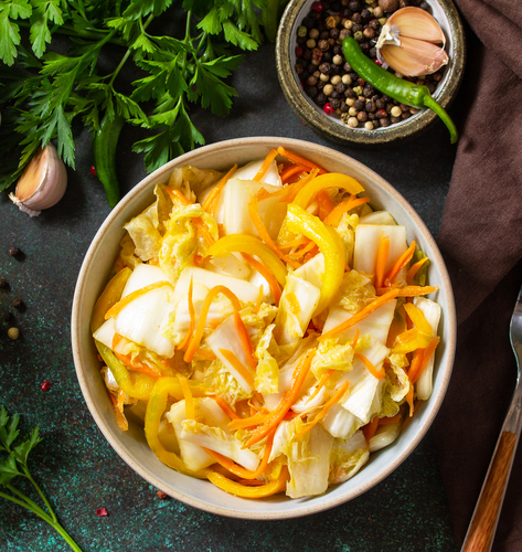 

Салат корейский острый из капусты